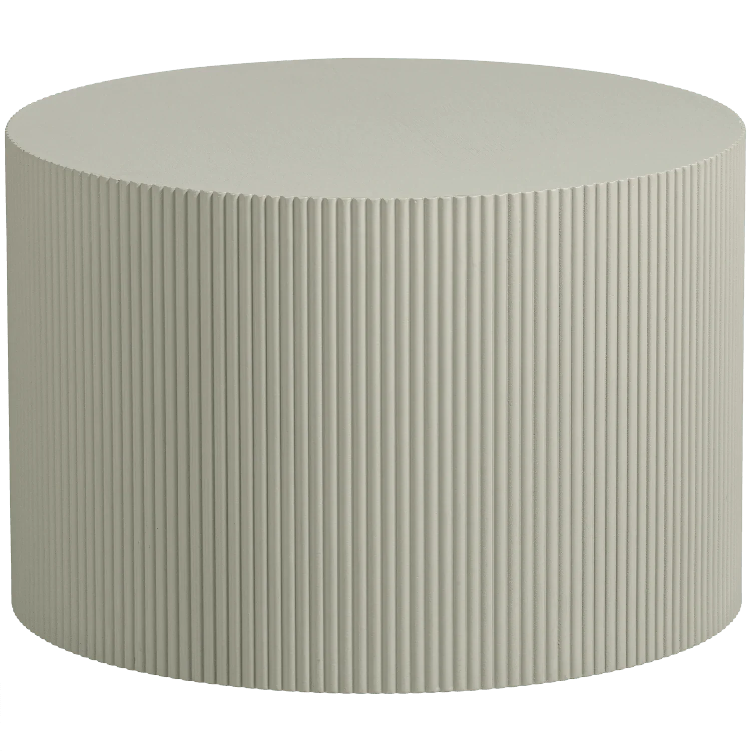 SANNE SIDE TABLE ROUND ANTIQUE BEIGE - PARIS14A.RO