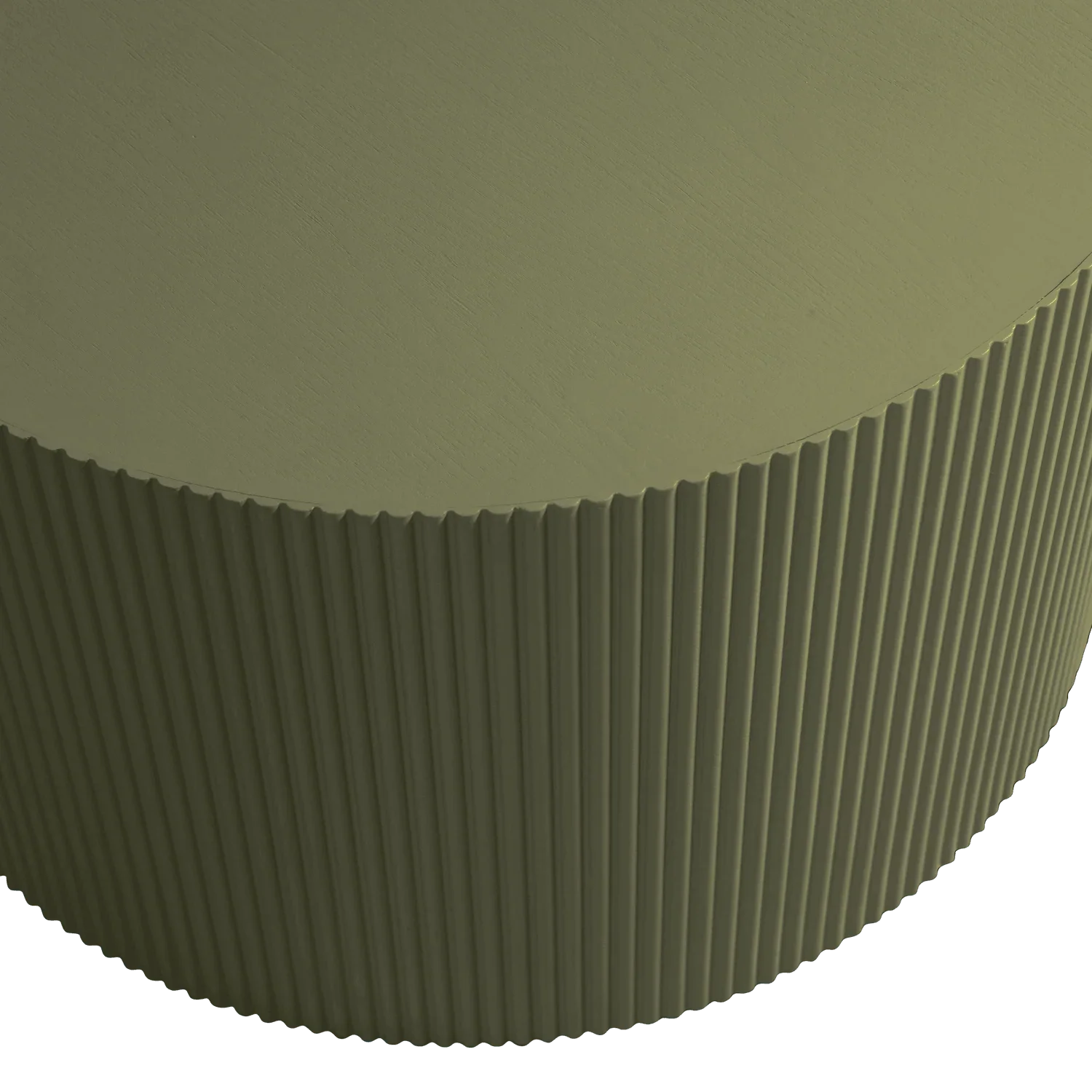 SANNE SIDE TABLE ROUND MILITARY GREEN - PARIS14A.RO