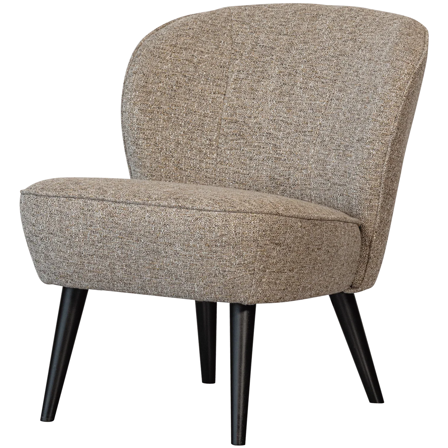SARA ARMCHAIR FABRIC NATURAL MELANGE - PARIS14A.RO