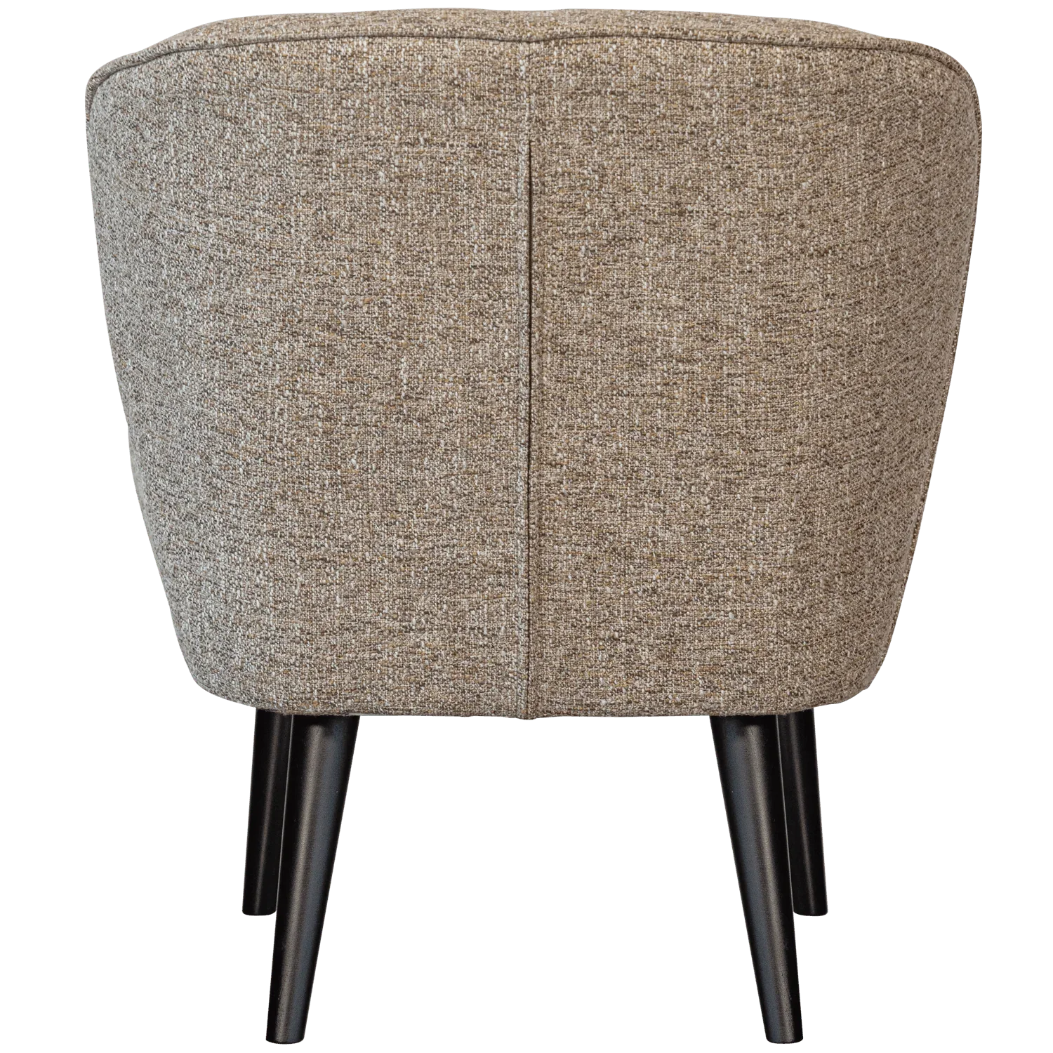SARA ARMCHAIR FABRIC NATURAL MELANGE - PARIS14A.RO