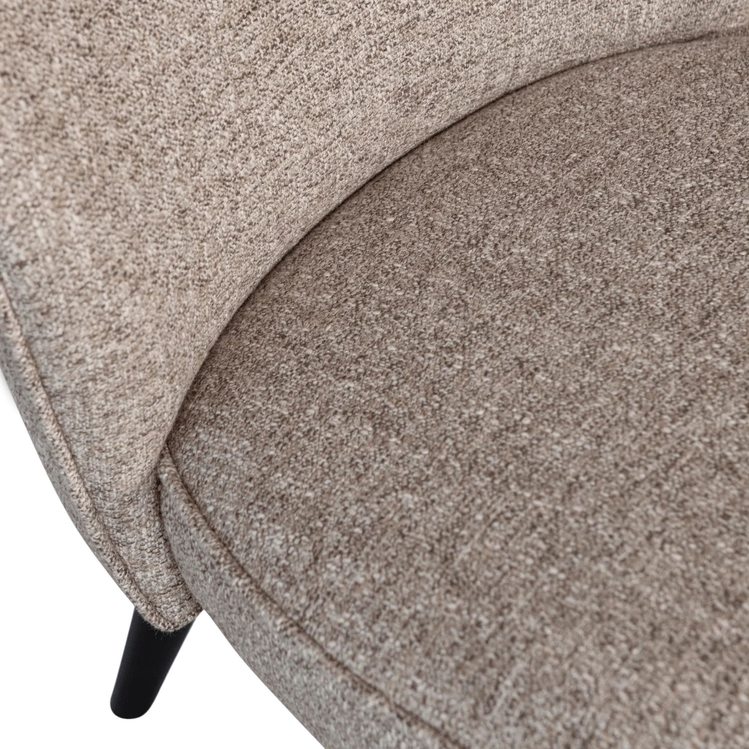 SARA ARMCHAIR FABRIC NATURAL MELANGE - PARIS14A.RO