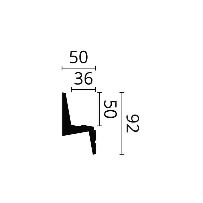 SCAFA DECORATIVA IL6 92X50X2000 - PARIS14A.RO