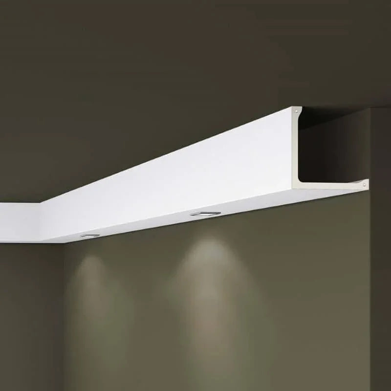 SCAFA DECORATIVA LED TAVAN PERETE POLIURETAN ARSTYL L1 150X150X2000 - PARIS14A.RO