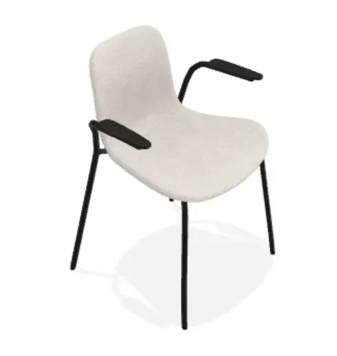 Scaun cu brate Langue cu tapiterie din tesatura Keiga - Norr11 - PARIS14A.RO