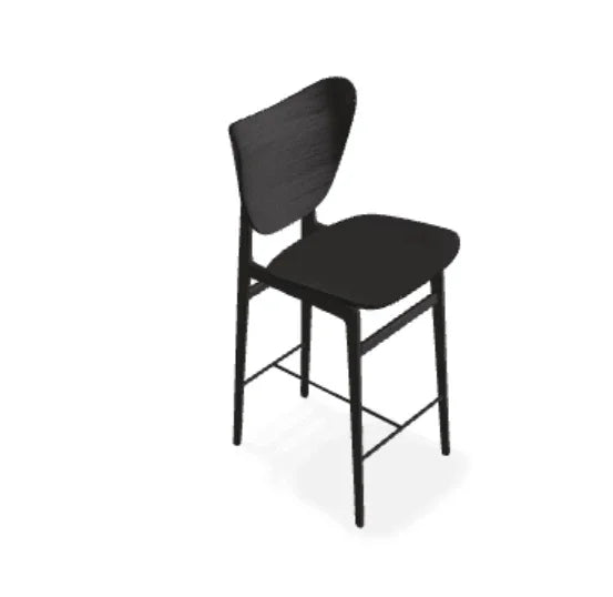 Scaun de bar Elephant din stejar - Norr11 - PARIS14A.RO