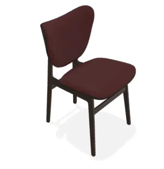 Scaun Elephant din stejar cu tapiterie frontala Fame - Norr11 - PARIS14A.RO