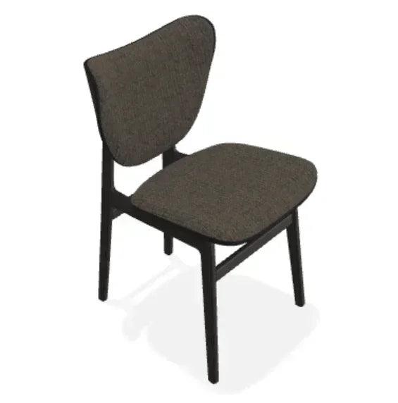 Scaun Elephant din stejar cu tapiterie frontala Ismay - Norr11 - PARIS14A.RO