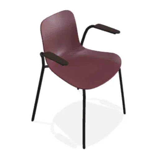 Scaun Langue cu brate cu material din Polipropilena - Norr11 - PARIS14A.RO