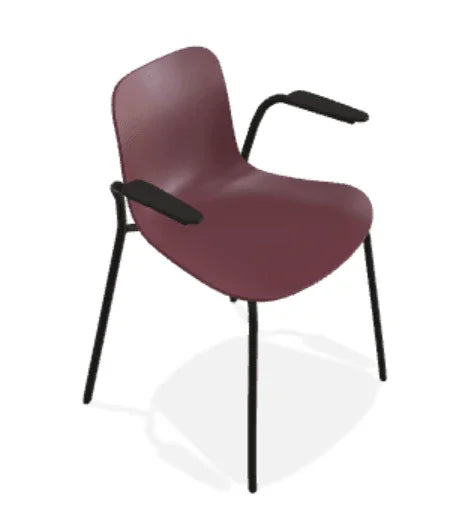 Scaun Langue cu brate cu material din Polipropilena - Norr11 - PARIS14A.RO