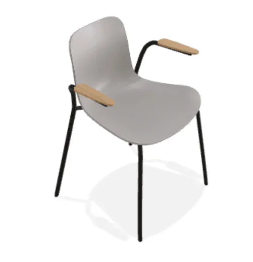 Scaun Langue cu brate cu material din Polipropilena - Norr11 - PARIS14A.RO