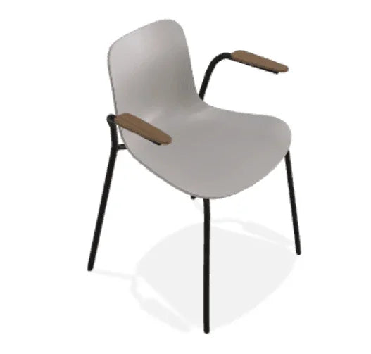 Scaun Langue cu brate cu material din Polipropilena - Norr11 - PARIS14A.RO