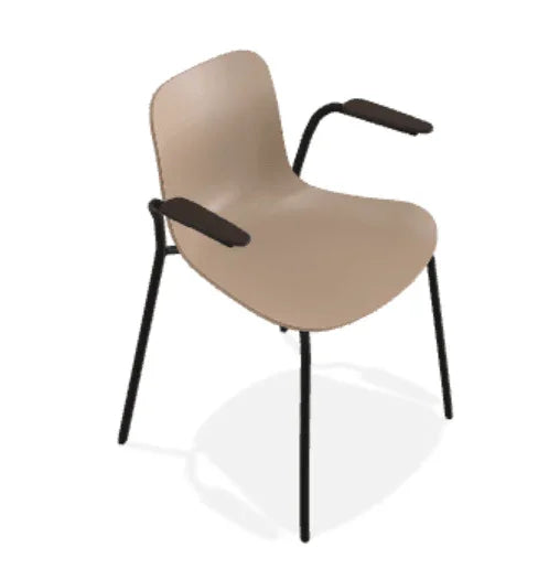 Scaun Langue cu brate cu material din Polipropilena - Norr11 - PARIS14A.RO