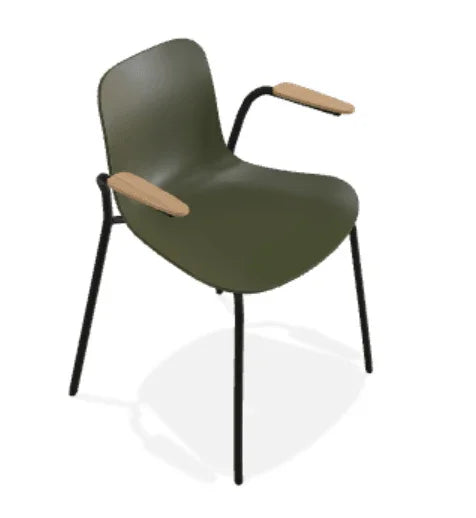 Scaun Langue cu brate cu material din Polipropilena - Norr11 - PARIS14A.RO