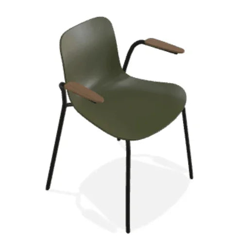 Scaun Langue cu brate cu material din Polipropilena - Norr11 - PARIS14A.RO