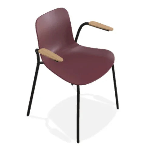 Scaun Langue cu brate cu material din Polipropilena - Norr11 - PARIS14A.RO