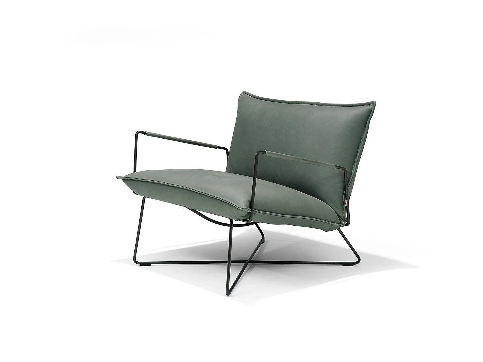 Scaun lounge Earl cu spatar jos / cu brate - Jess Design - PARIS14A.RO