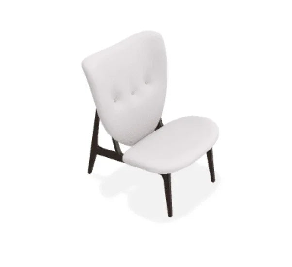 Scaun Lounge Elephant cu tapiterie completa din tesatura Alpaca - Norr11 - PARIS14A.RO