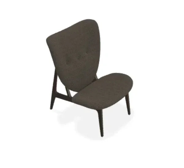 Scaun Lounge Elephant cu tapiterie completa din tesatura Ismay - Norr11 - PARIS14A.RO