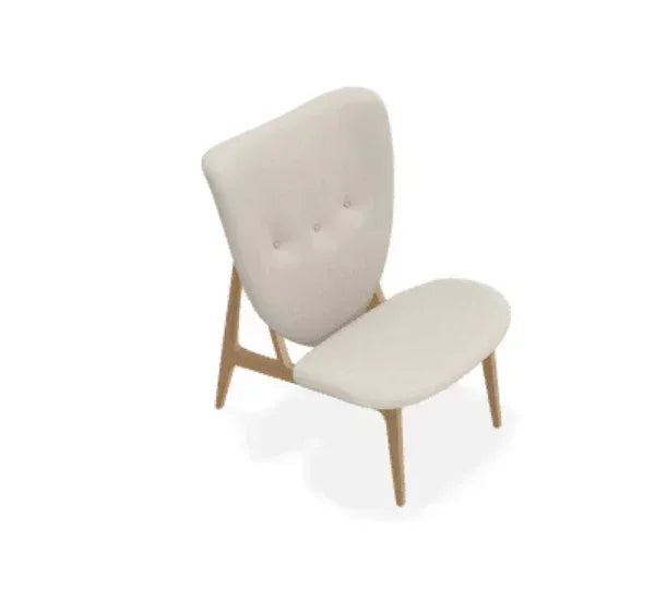 Scaun Lounge Elephant cu tapiterie completa din tesatura Keiga - Norr11 - PARIS14A.RO