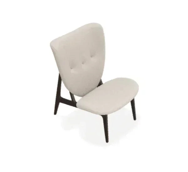 Scaun Lounge Elephant cu tapiterie completa din tesatura Keiga - Norr11 - PARIS14A.RO