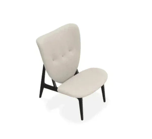 Scaun Lounge Elephant cu tapiterie completa din tesatura Keiga - Norr11 - PARIS14A.RO