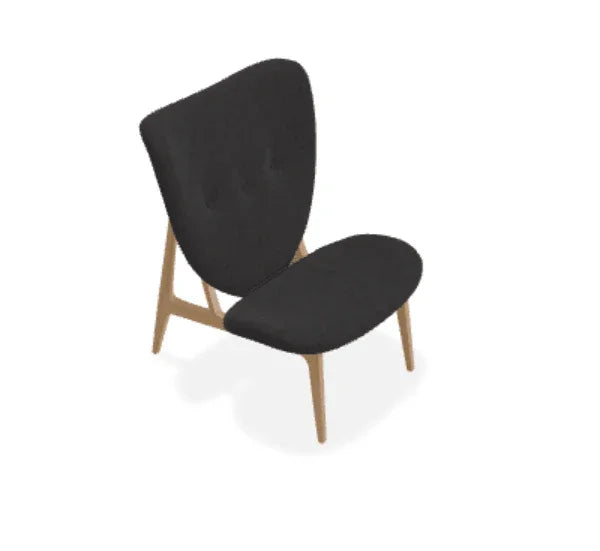 Scaun Lounge Elephant cu tapiterie completa din tesatura Sheepskin - Norr11 - PARIS14A.RO