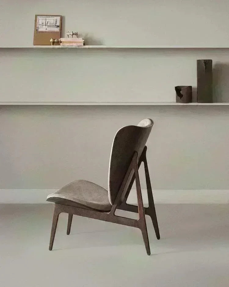 Scaun Lounge Elephant cu tapiterie completa din tesatura Sheepskin - Norr11 - PARIS14A.RO