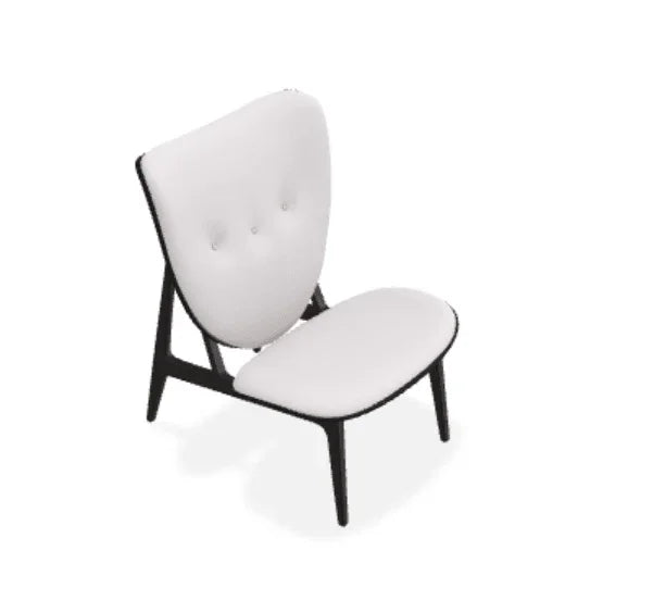 Scaun Lounge Elephant cu tapiterie frontala din tesatura Alpaca - Norr11 - PARIS14A.RO