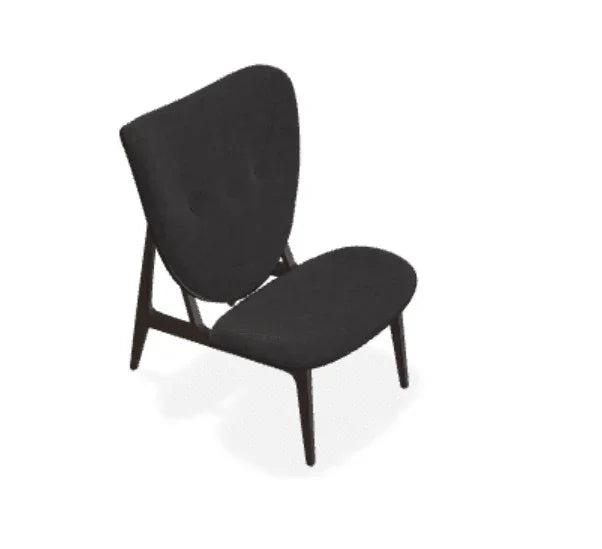 Scaun Lounge Elephant cu tapiterie frontala din tesatura Sheepskin - Norr11 - PARIS14A.RO