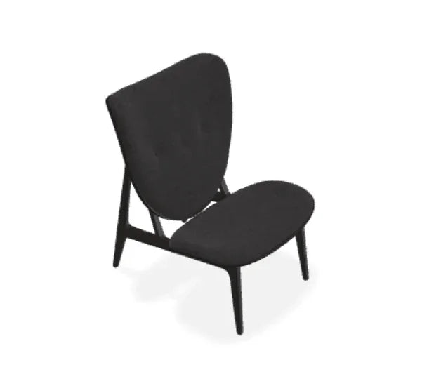 Scaun Lounge Elephant cu tapiterie frontala din tesatura Sheepskin - Norr11 - PARIS14A.RO