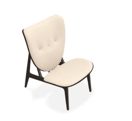 Scaun Lounge Elephant cu tapiterie frontala din tesatura Steelcut Trio - Norr11 - PARIS14A.RO