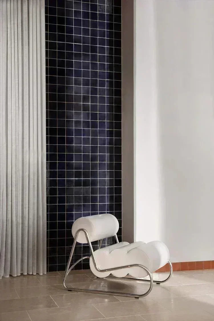 Scaun Lounge Fave cu tapiterie din tesatura Ismay - Norr11 - PARIS14A.RO