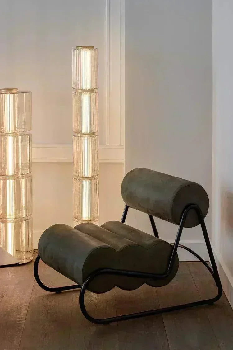 Scaun Lounge Fave cu tapiterie din tesatura Ismay - Norr11 - PARIS14A.RO