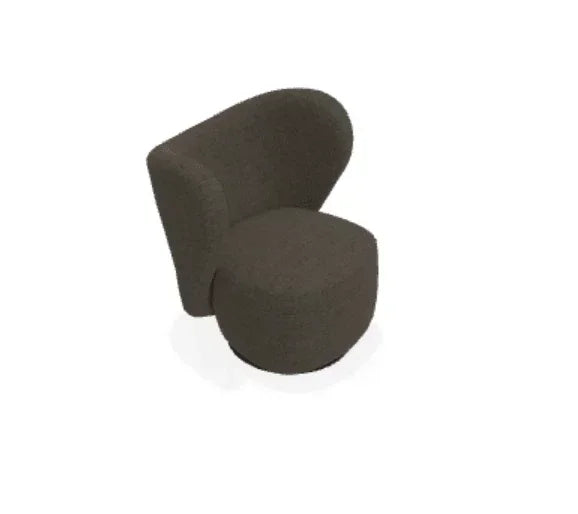 Scaun Lounge Little Big cu tapiterie din tesatura Ismay - Norr11 - PARIS14A.RO