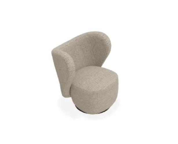 Scaun Lounge Little Big cu tapiterie din tesatura Savanna - Norr11 - PARIS14A.RO