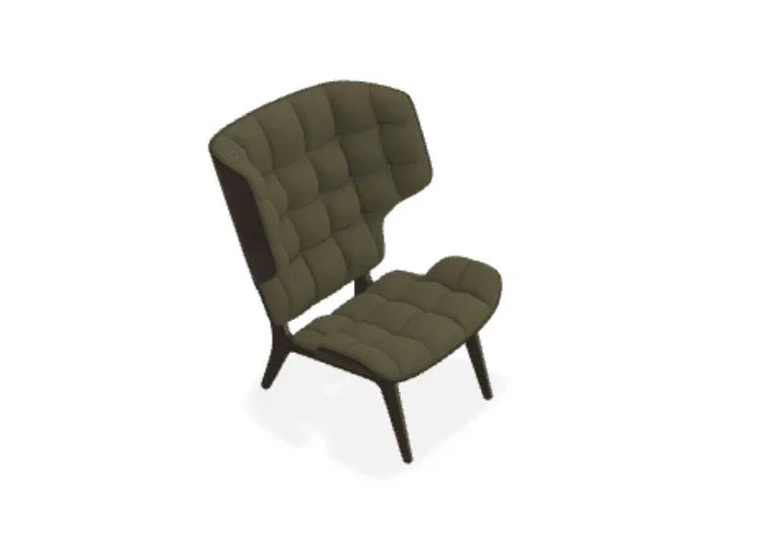 Scaun Lounge Mammoth cu tapiterie din tesatura Moss - Norr11 - PARIS14A.RO