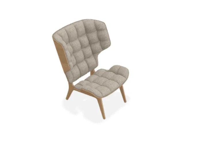 Scaun Lounge Mammoth cu tapiterie din tesatura Savanna - Norr11 - PARIS14A.RO