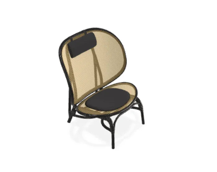 Scaun Lounge Nomad din bambus - Norr11 - PARIS14A.RO