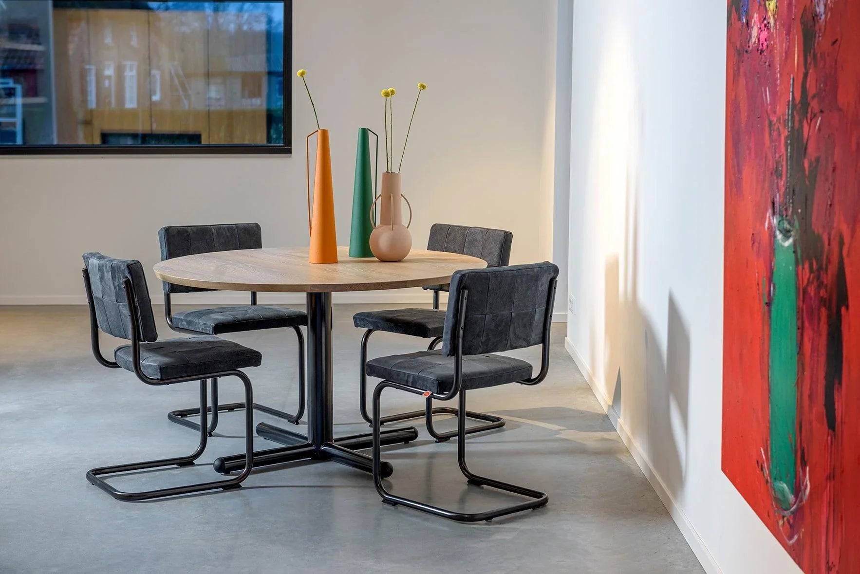 Scaun Nelson fara brate - Jess Design - PARIS14A.RO