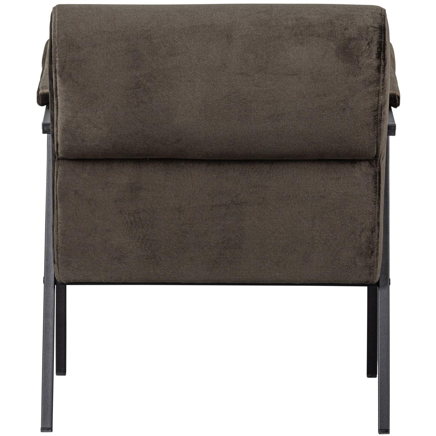 SCOTT ARMCHAIR VELVET WARM GREEN - PARIS14A.RO
