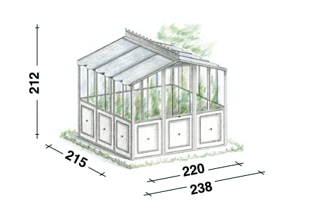 Sera atasata Orangerie - Unopiù - PARIS14A.RO