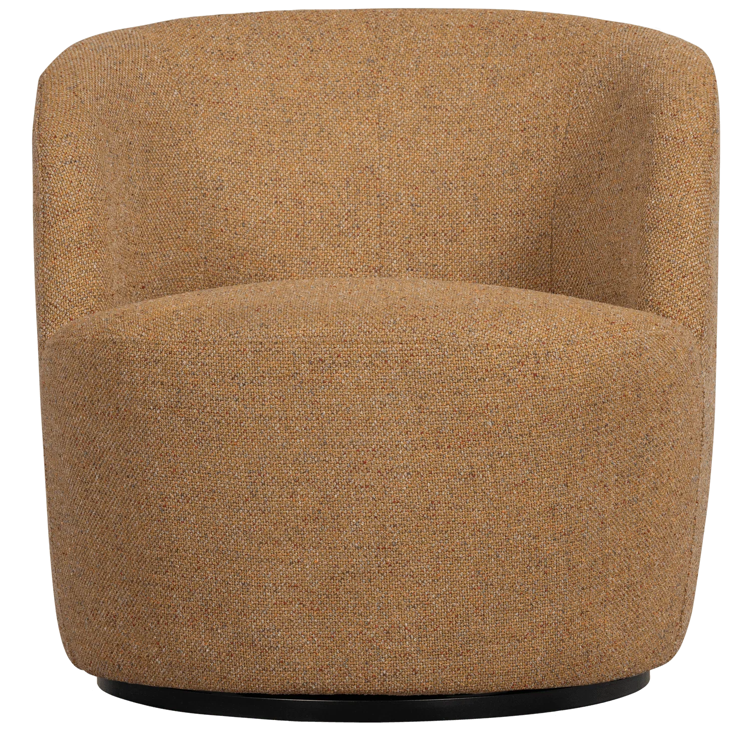 SERRA SWIVEL CHAIR WOVEN FABRIC CURRY MELANGE - PARIS14A.RO