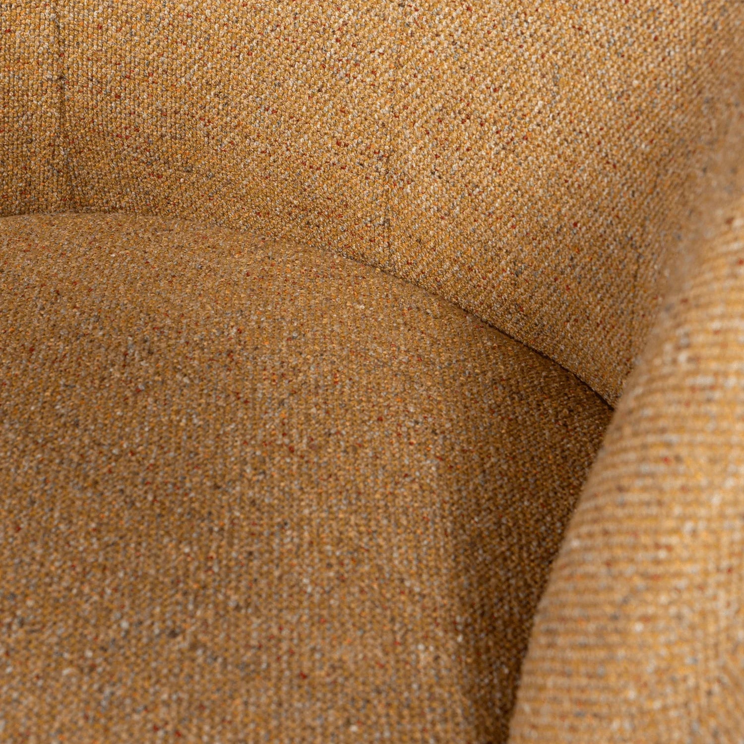 SERRA SWIVEL CHAIR WOVEN FABRIC CURRY MELANGE - PARIS14A.RO