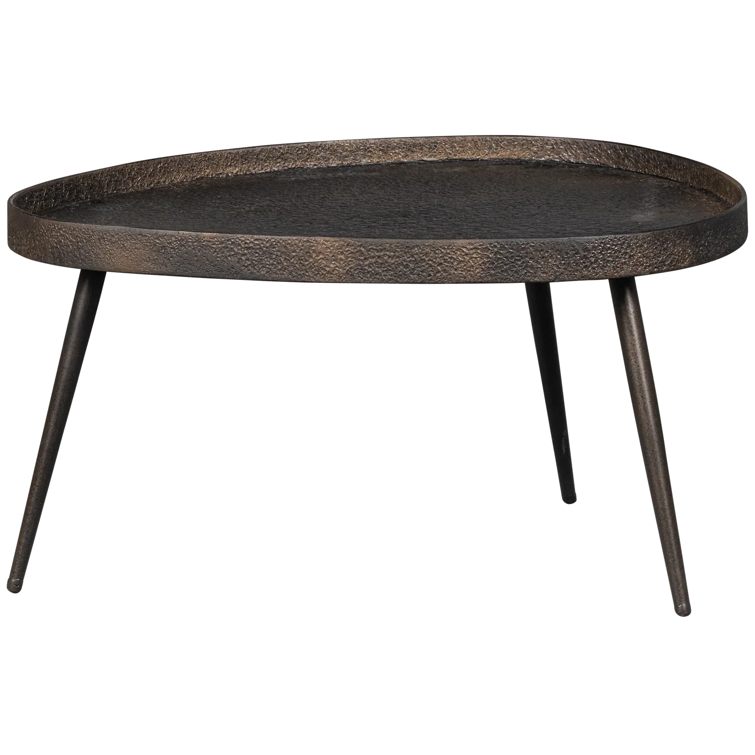 SET OF 2 - CRUDE SIDETABLES ANTIQUE BRONZE - PARIS14A.RO