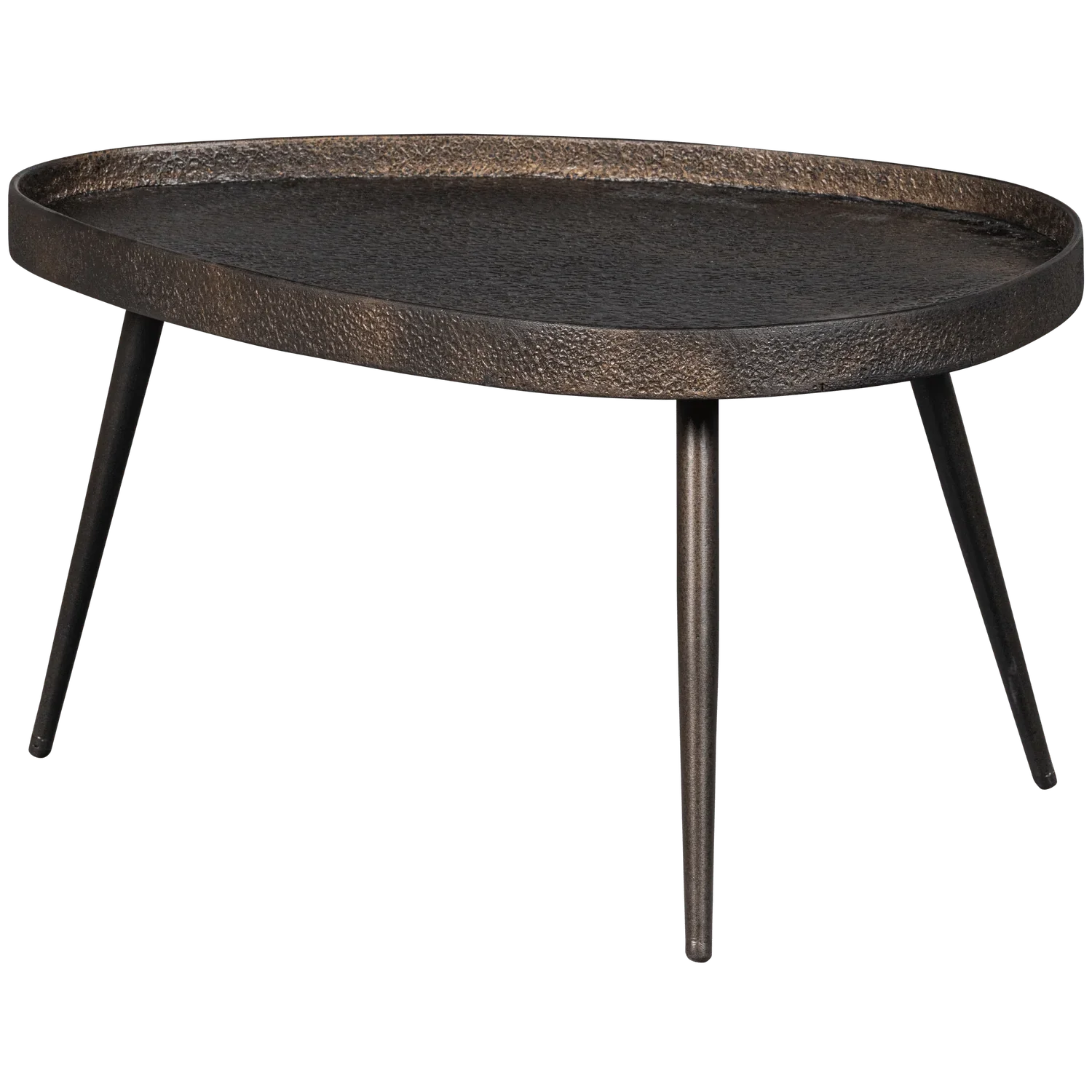 SET OF 2 - CRUDE SIDETABLES ANTIQUE BRONZE - PARIS14A.RO