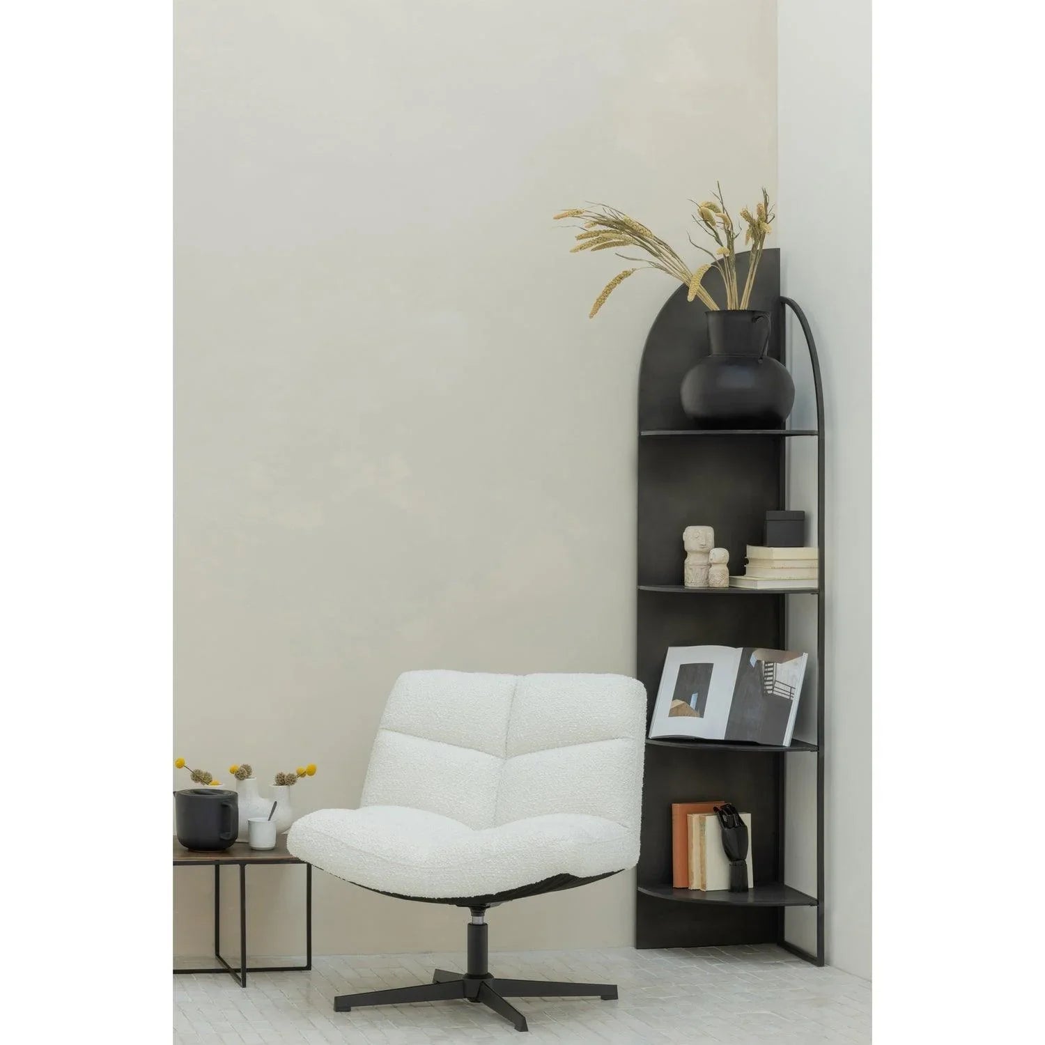 SET OF 2 - OLAN SIDETABLE METAL ANTIQUE BRASS - PARIS14A.RO