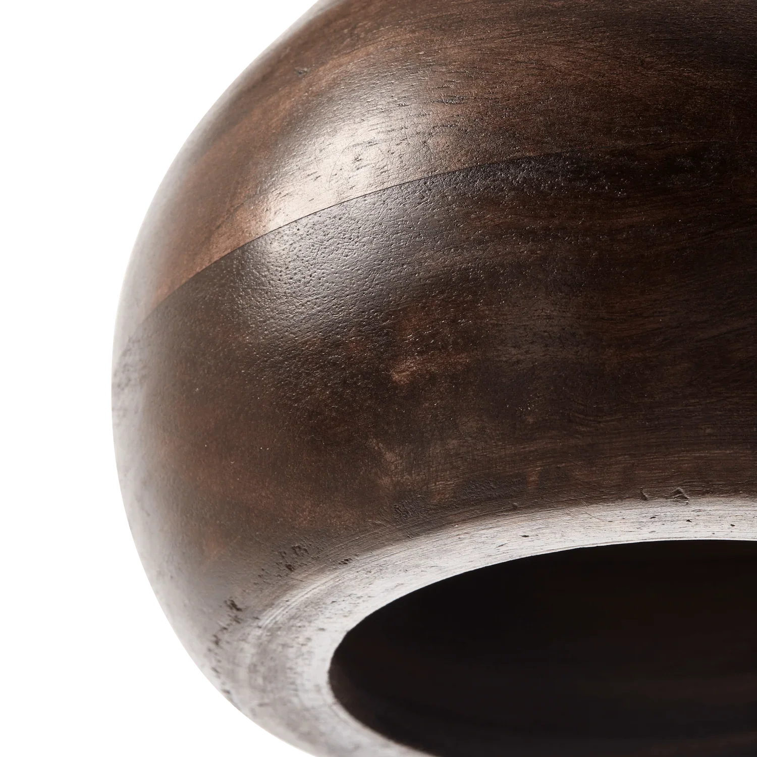 SET OF 3 - TUMBLE HANGING LAMPS WOOD WALNUT - PARIS14A.RO