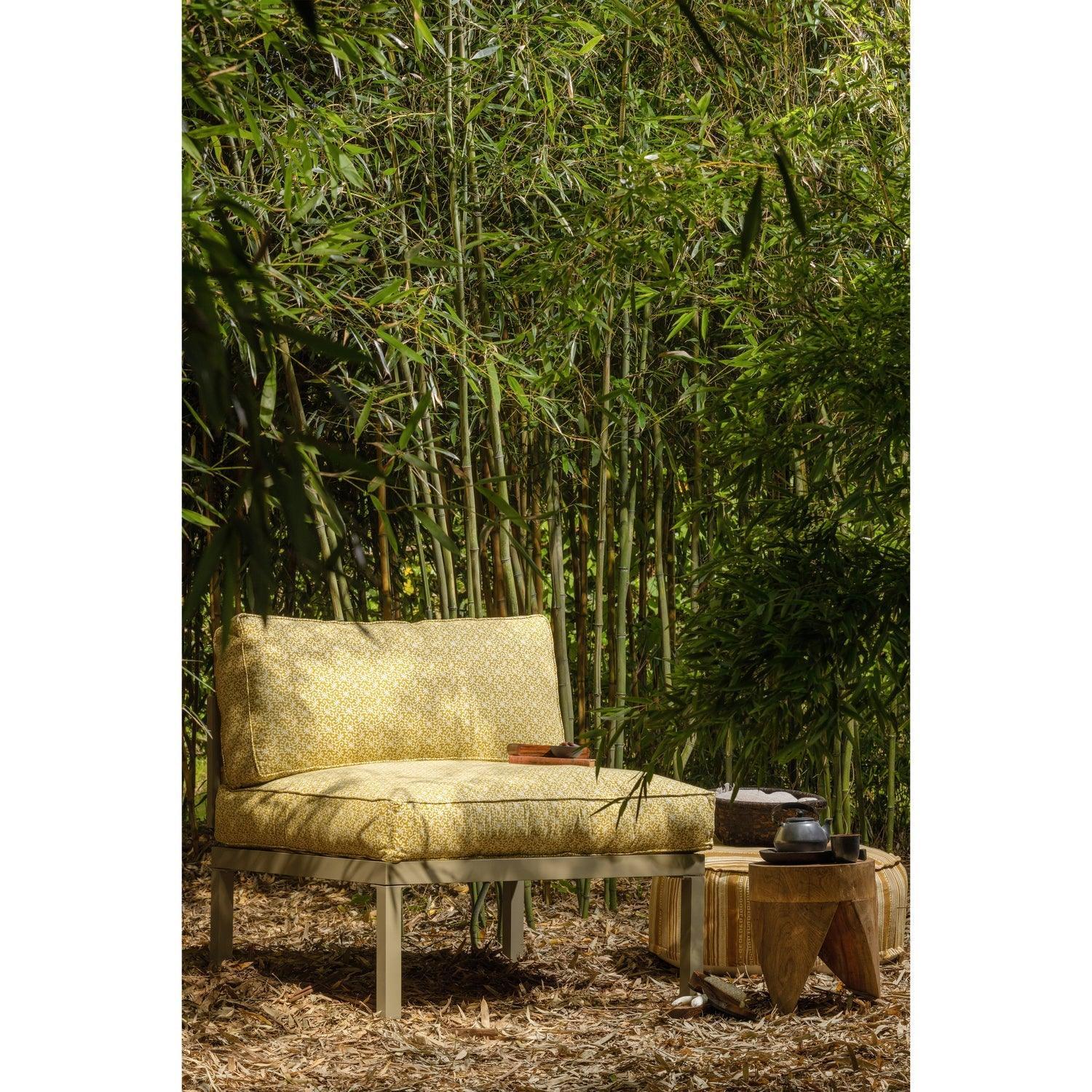 SET - SNOOZE SEAT/BACK GARDEN CUSHION 90CM OCHRE - PARIS14A.RO