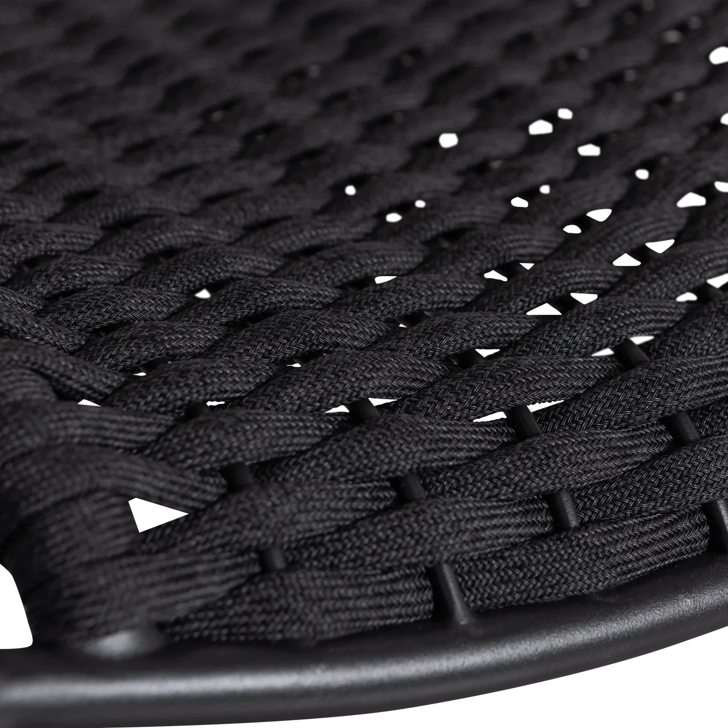 SET V 2 - TAKU GARDEN CHAIR WITH ARMREST TEXTILE BLACK - PARIS14A.RO