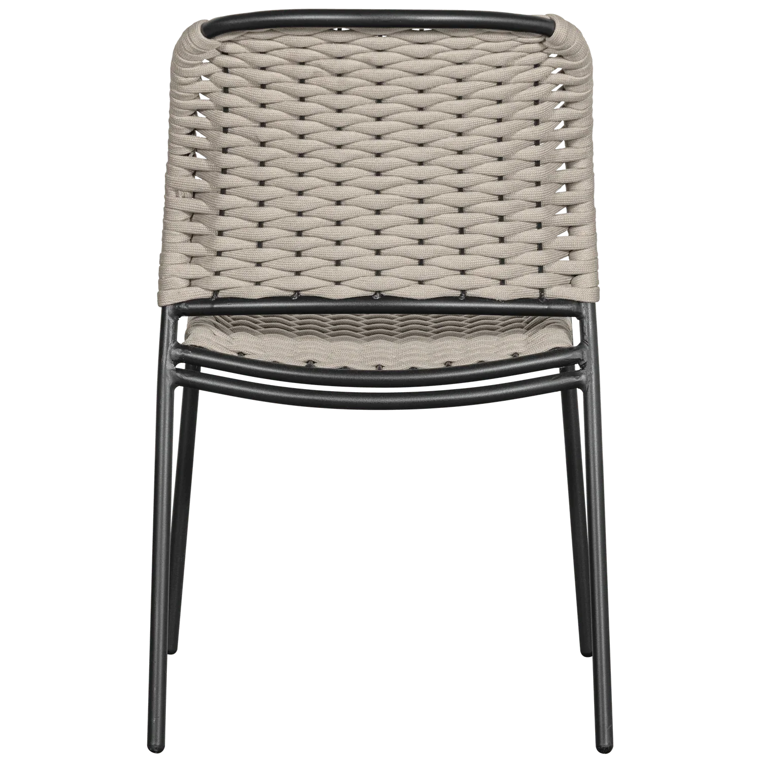 SET V 2 - TAKU GARDEN CHAIR WITHOUT ARMREST POLYESTER SAND - PARIS14A.RO